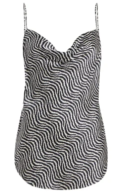 Cinq à Sept Zebra Marta Cami Ivory/navy Online